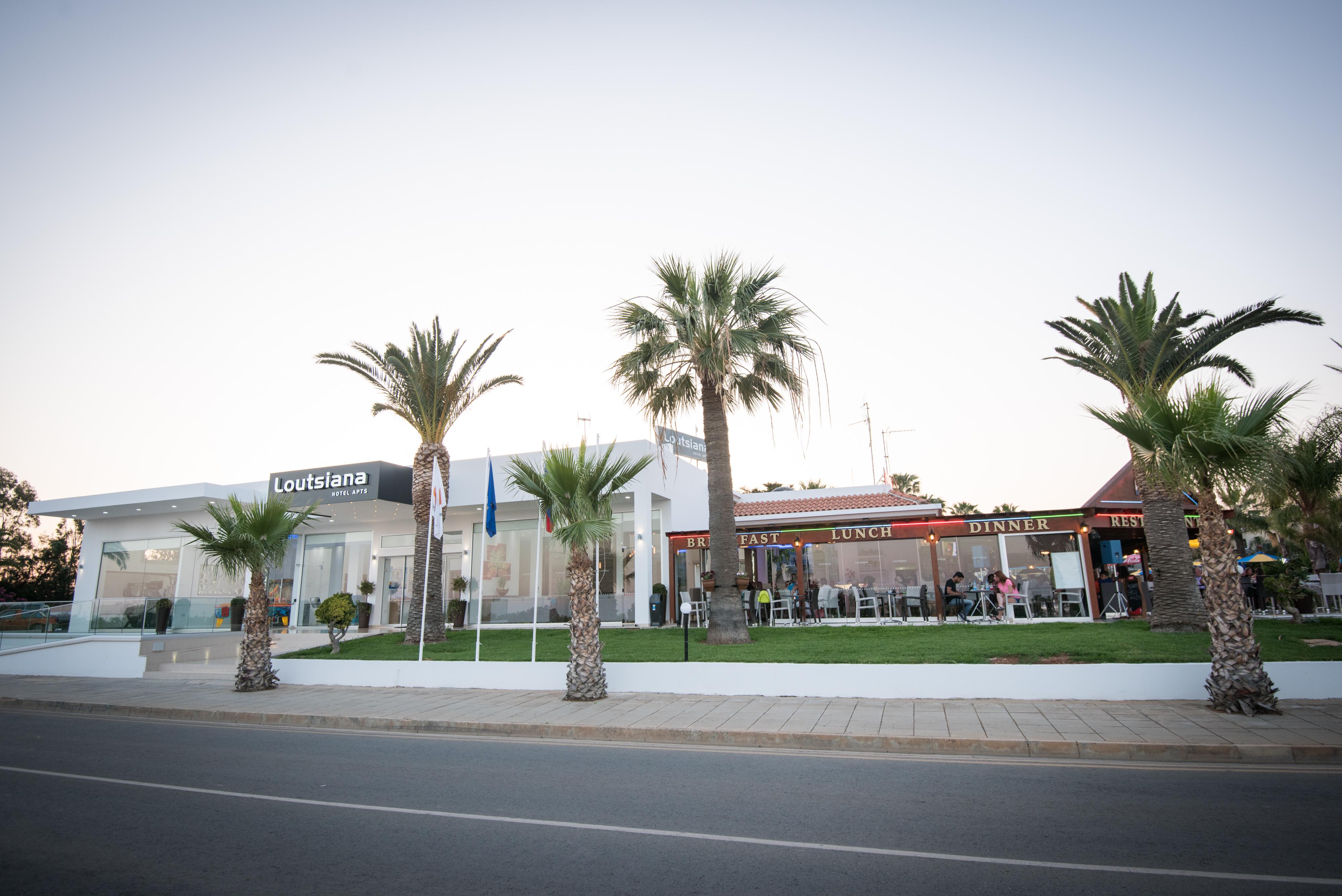 Loutsiana Deluxe Apts Agia Napa Exterior foto